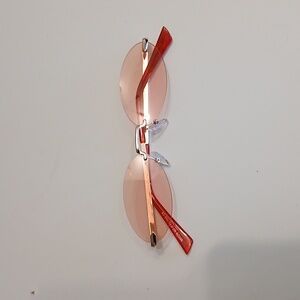 🤯2/$15 Dainty Light Pink Sunglasses